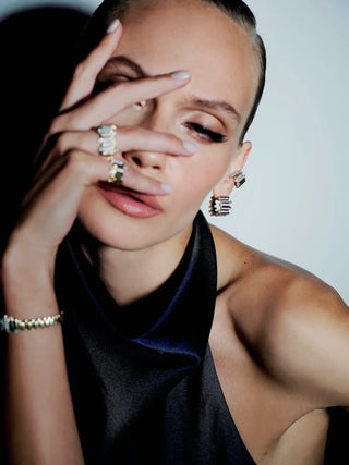 Beams Pırlanta Ear Cuff