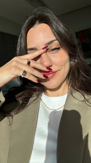 Chroma Garnet Taşlı Yüzük