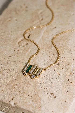 Beams Mini Malakit Kolye