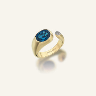 Chroma Topaz Taşlı Yüzük