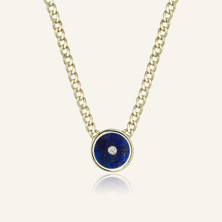 Link Lapis Lazuli Taşlı Kolye