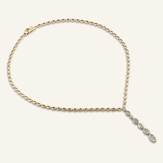 Loops Lariat Pırlanta Kolye