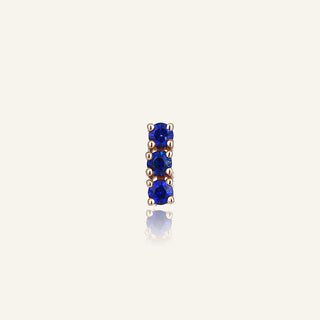 Safir Stud Küpe