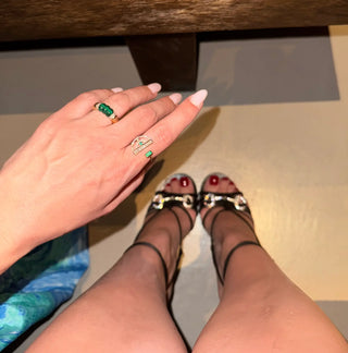 Terra Malachite Ring