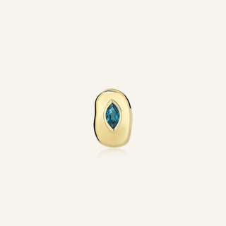 Treasured Stud Markiz Topaz Küpe