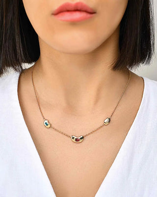 Treasured Trio Rodolit Kolye
