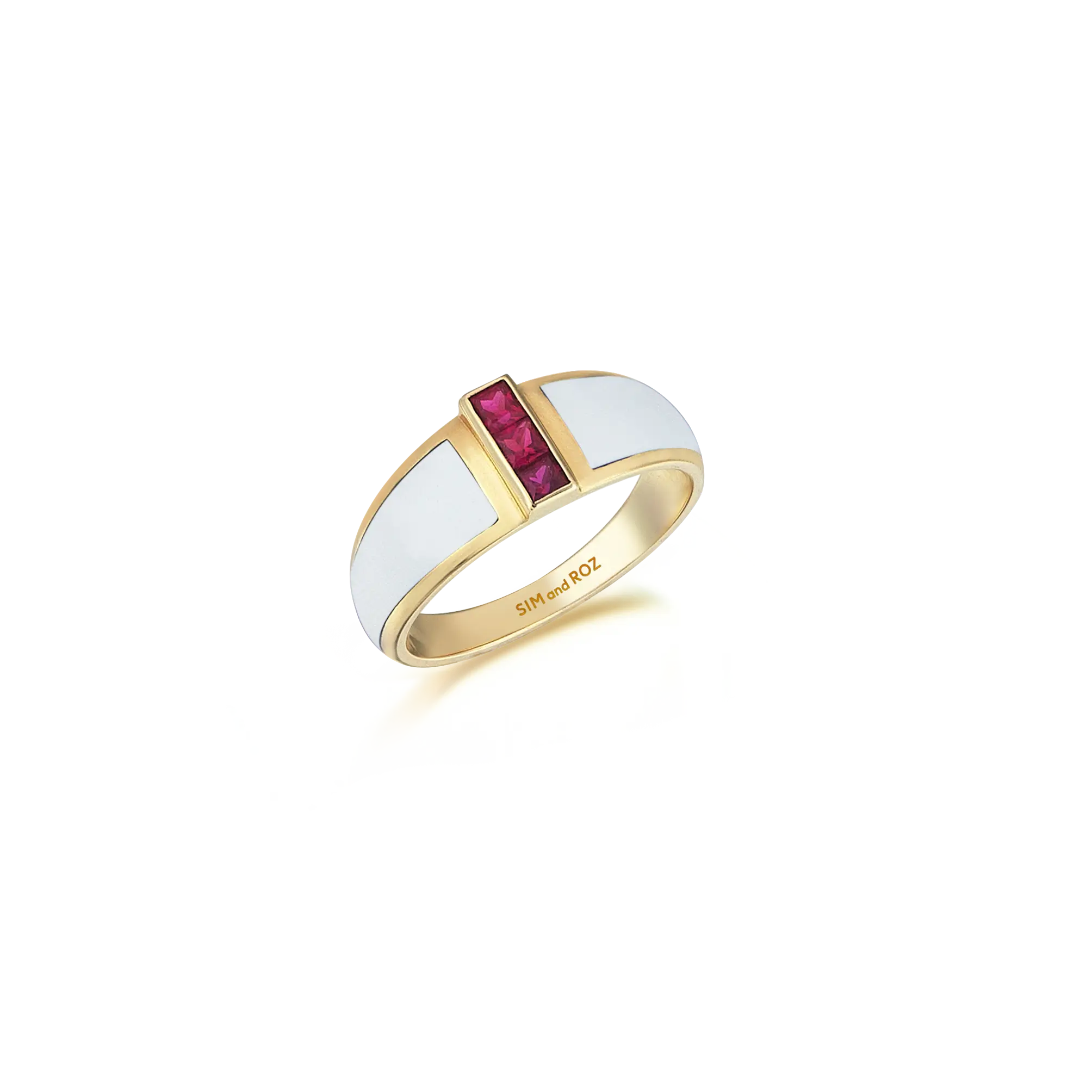 Alignment Ruby Ring