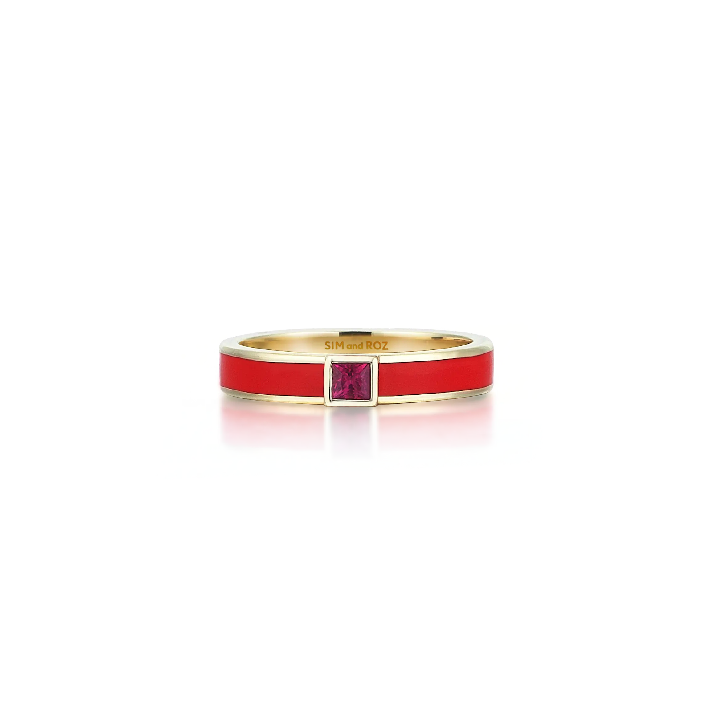 Disc Ruby Ring