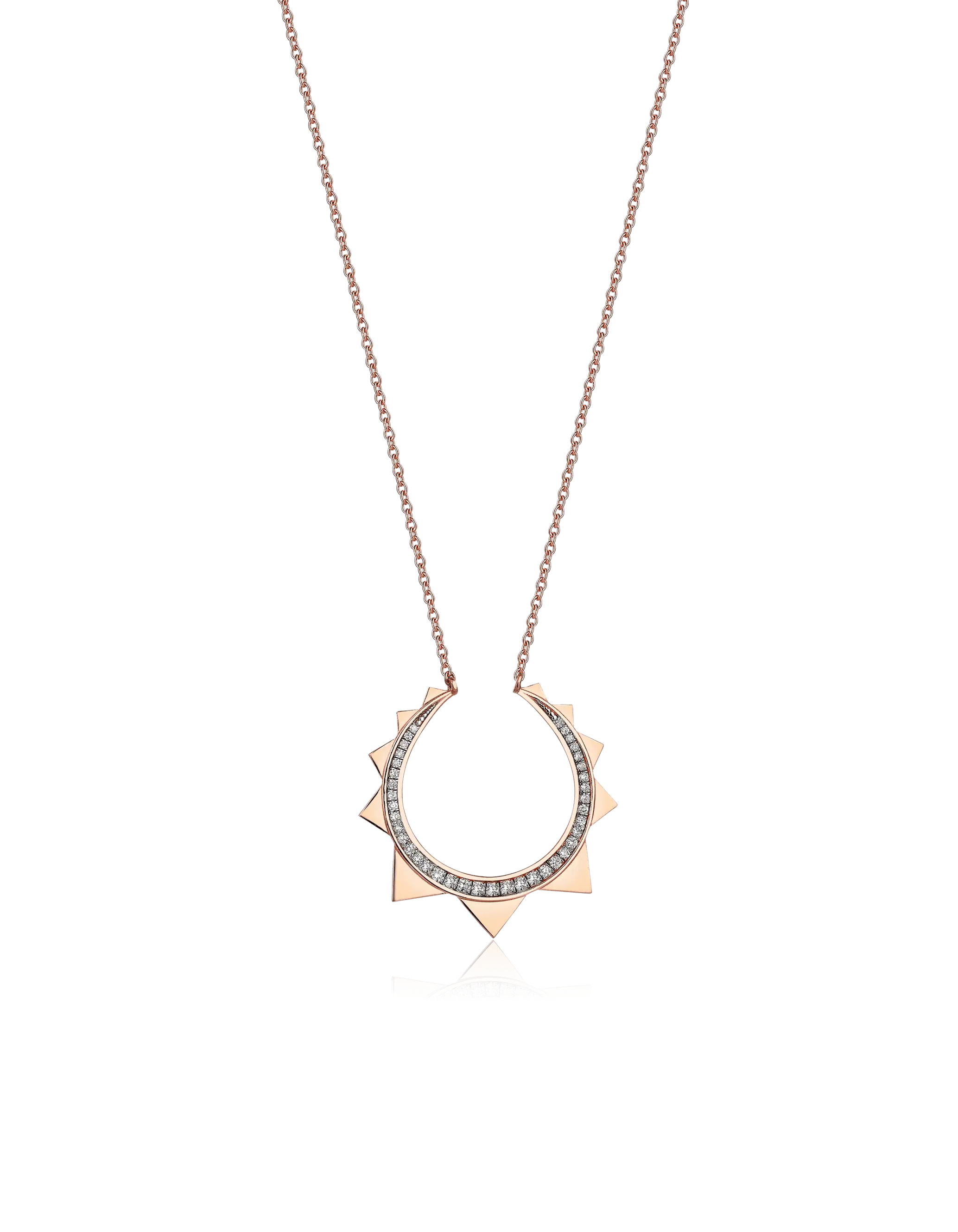 Halo Diamond Necklace