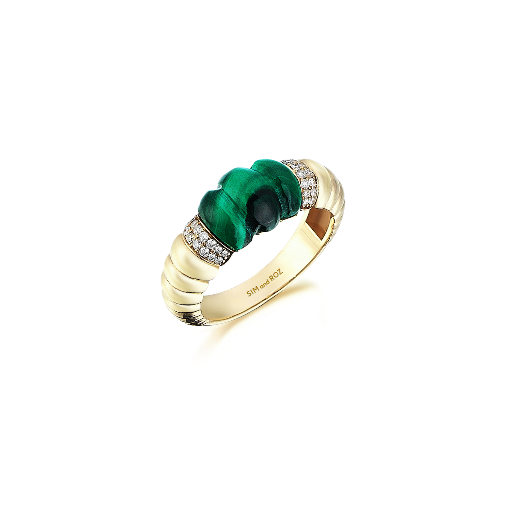 Malachite Terra Ring