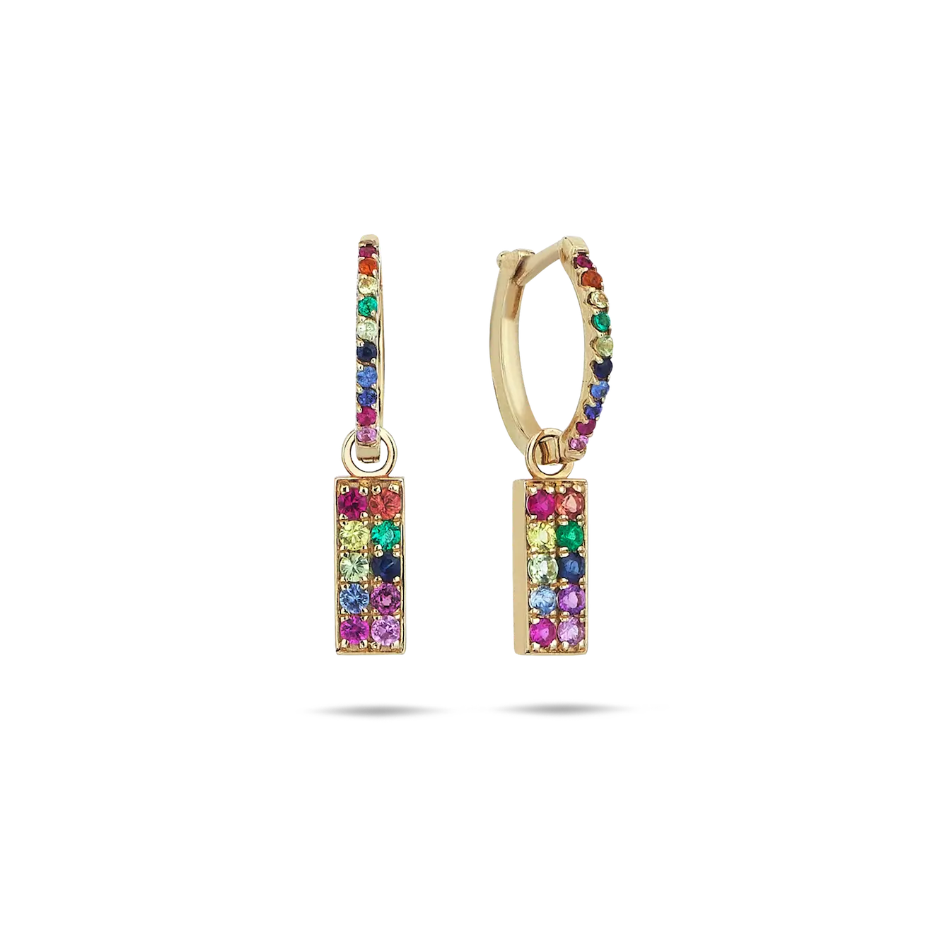 Momentum Rainbow Gemstone Earrings