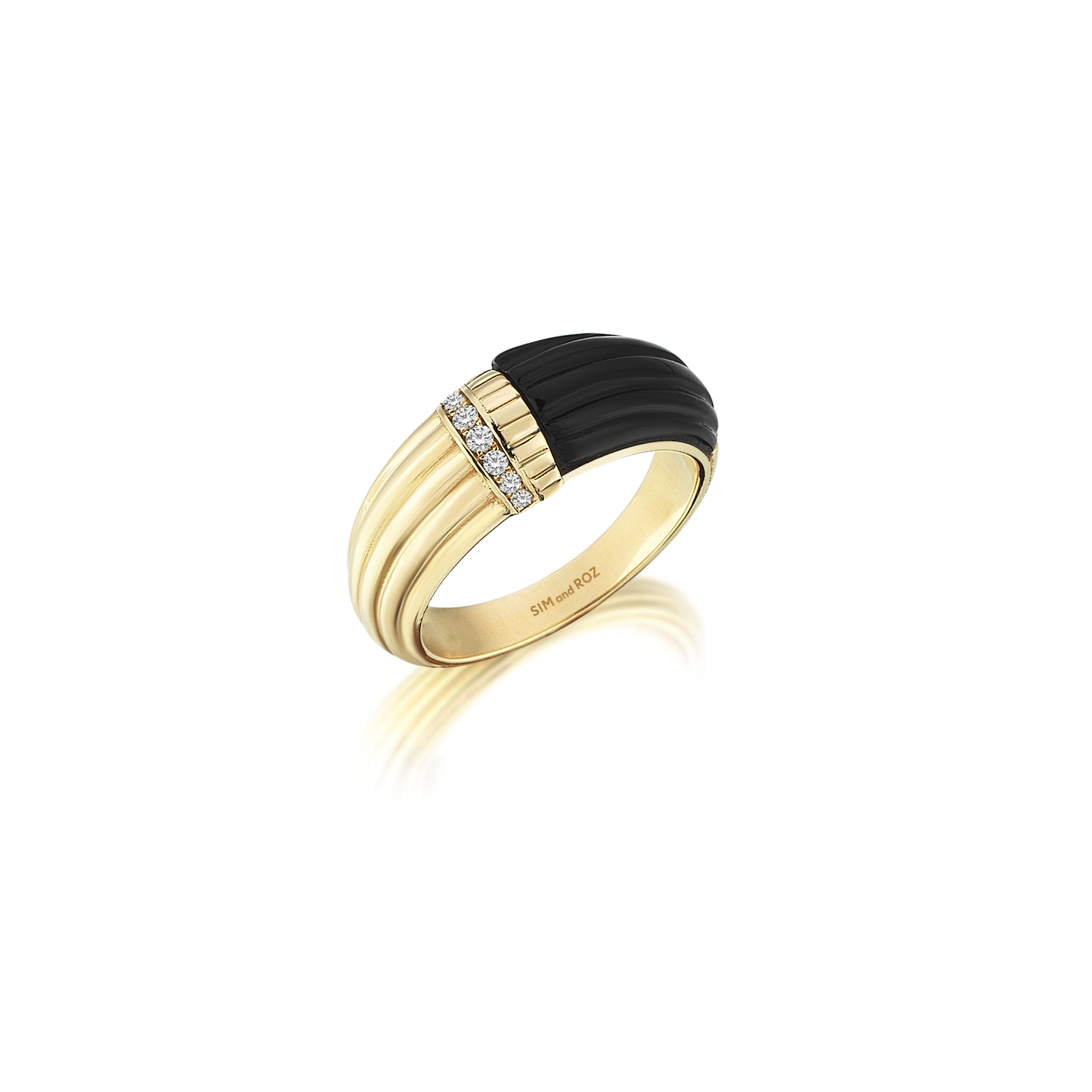 Onyx Dune Ring