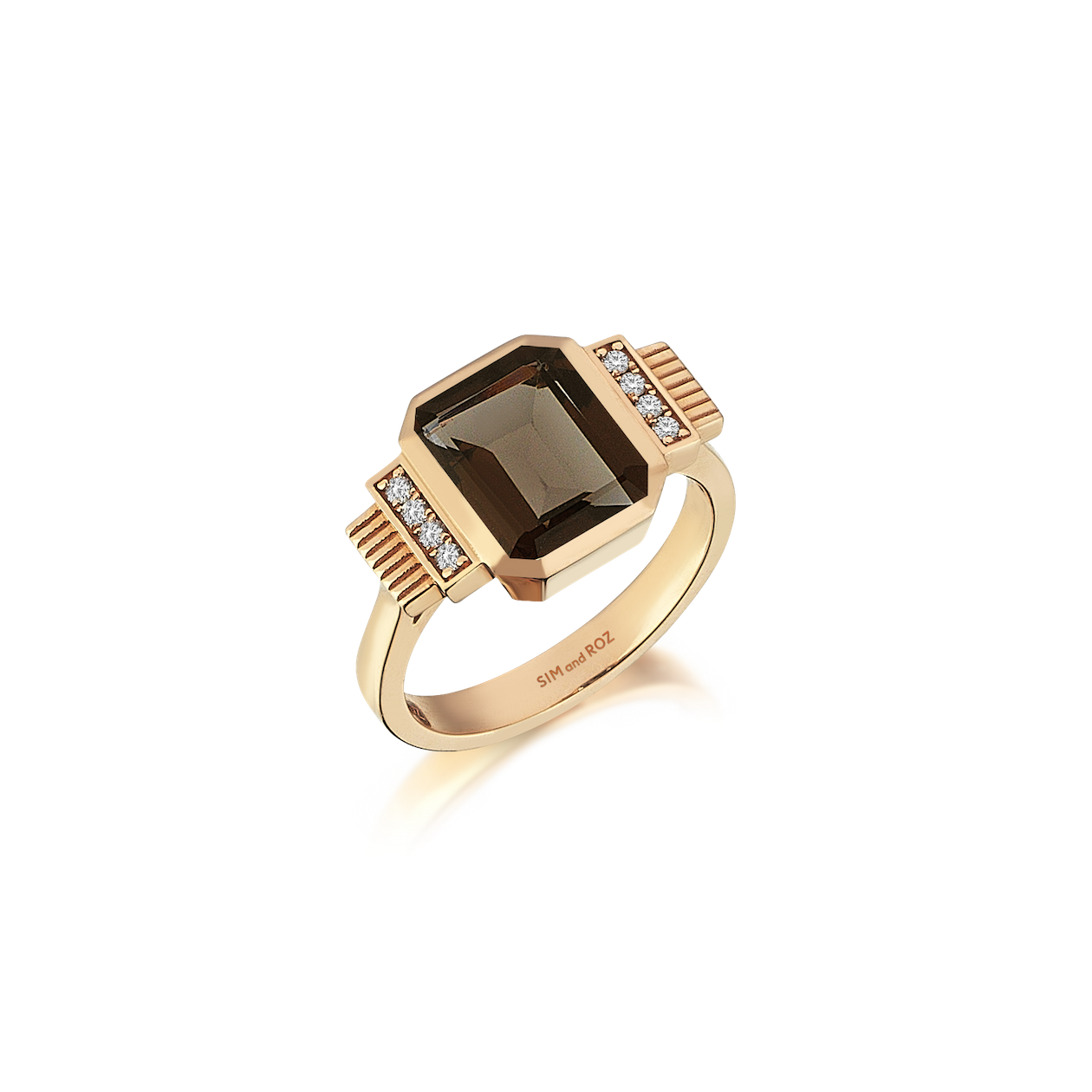 Smoky Quartz Eon Ring