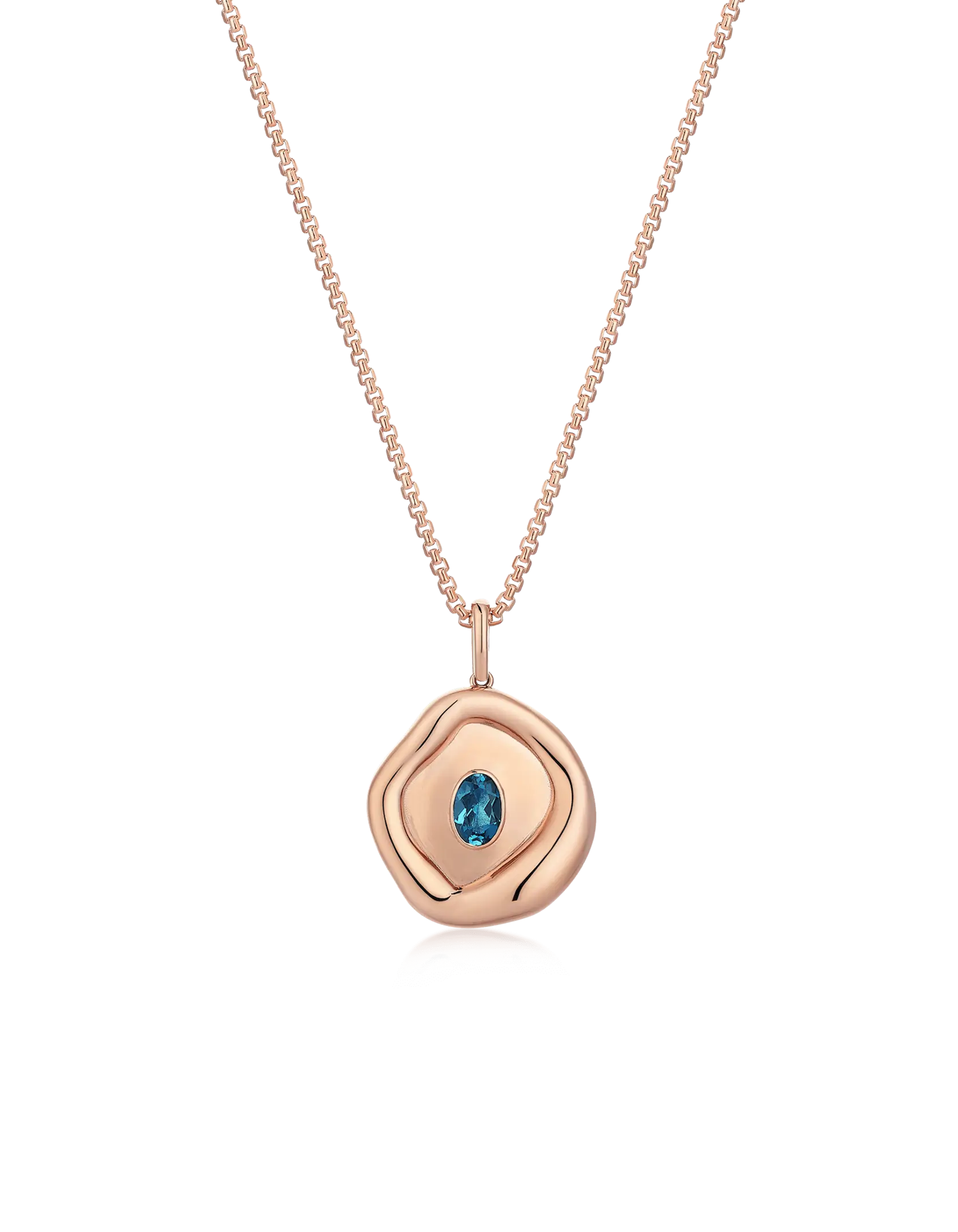 Treasured Topaz Pendant Necklace